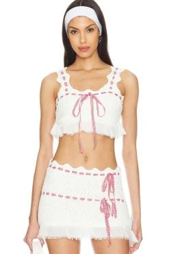 Women For Love & Lemons Matching Sets>Sora Top