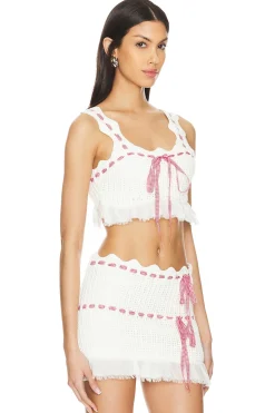 Women For Love & Lemons Matching Sets>Sora Top
