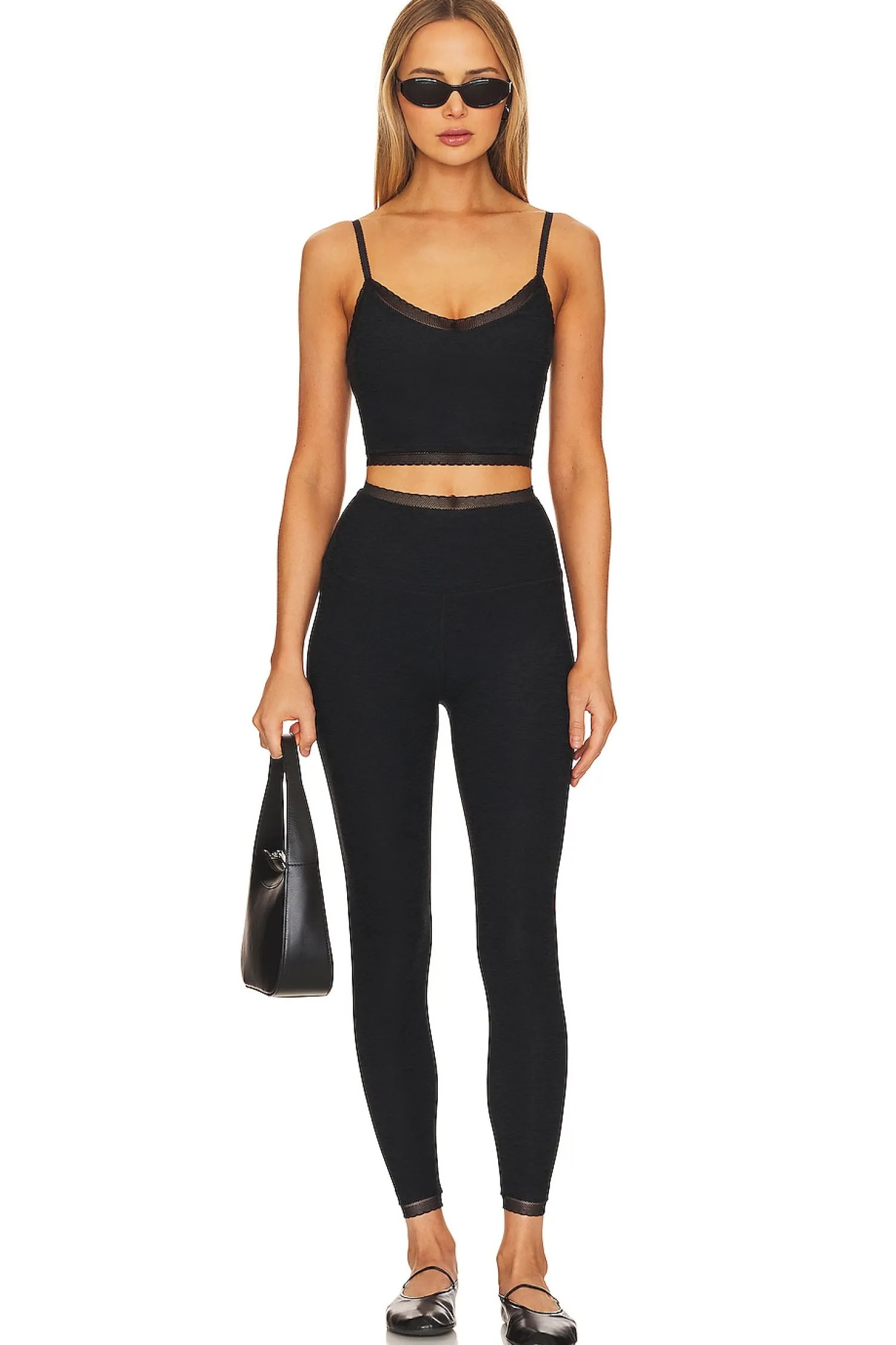 Women Beyond Yoga Pants>Spacedye Allure Midi Legging