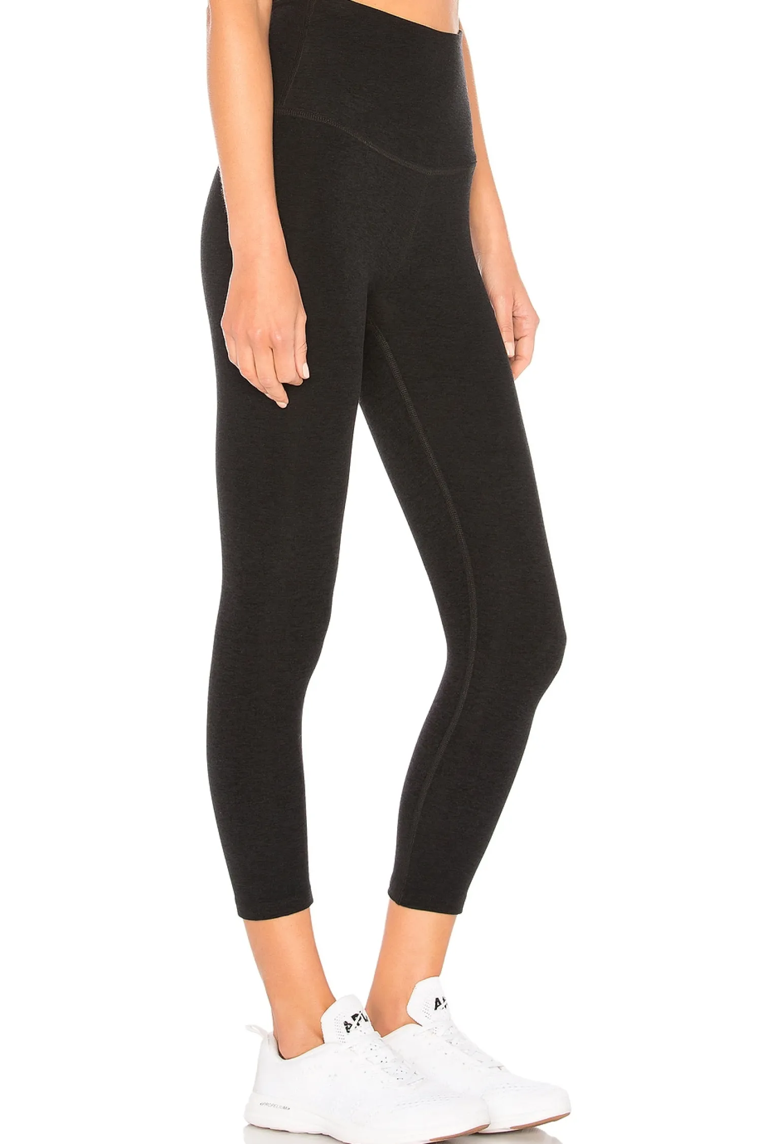 Women Beyond Yoga Pants>Spacedye High Waisted Capri