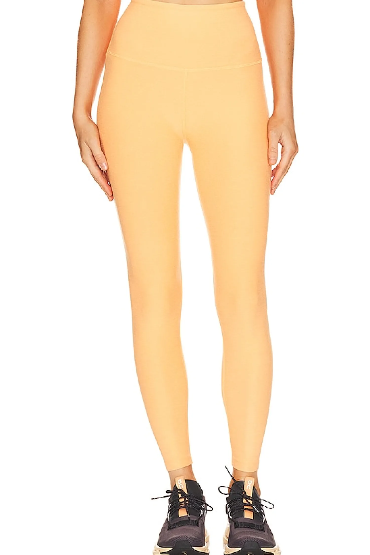 Women Beyond Yoga Pants>Spacedye High Waisted Midi Legging