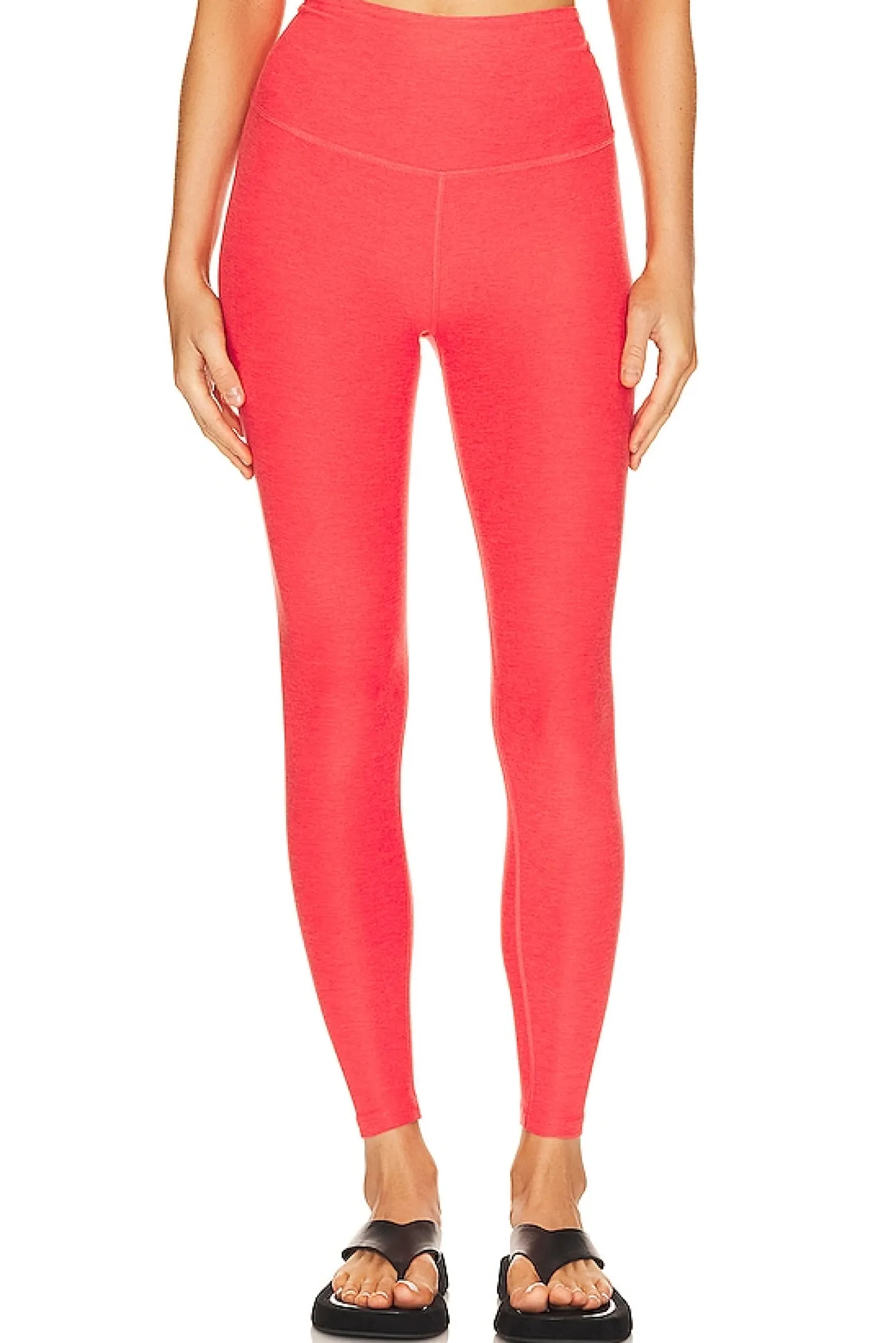 Women Beyond Yoga Pants>Spacedye High Waisted Midi Legging