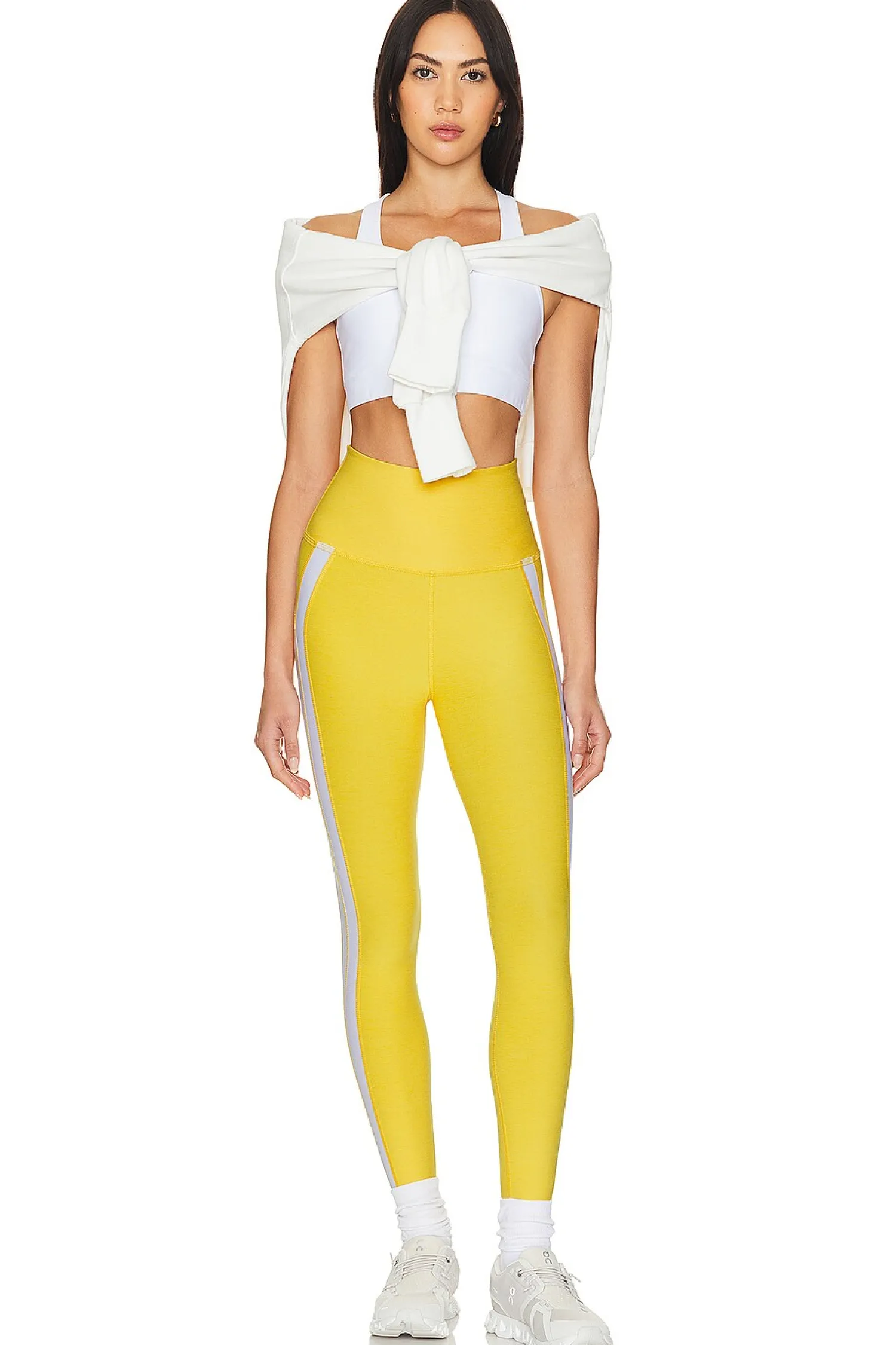 Women Beyond Yoga Pants>Spacedye Top Line Midi Legging