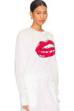 Women Lauren Moshi Loungewear>Spalding Flirty Lip Pullover