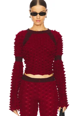 Women CHET LO Matching Sets>Spiky Rib Top