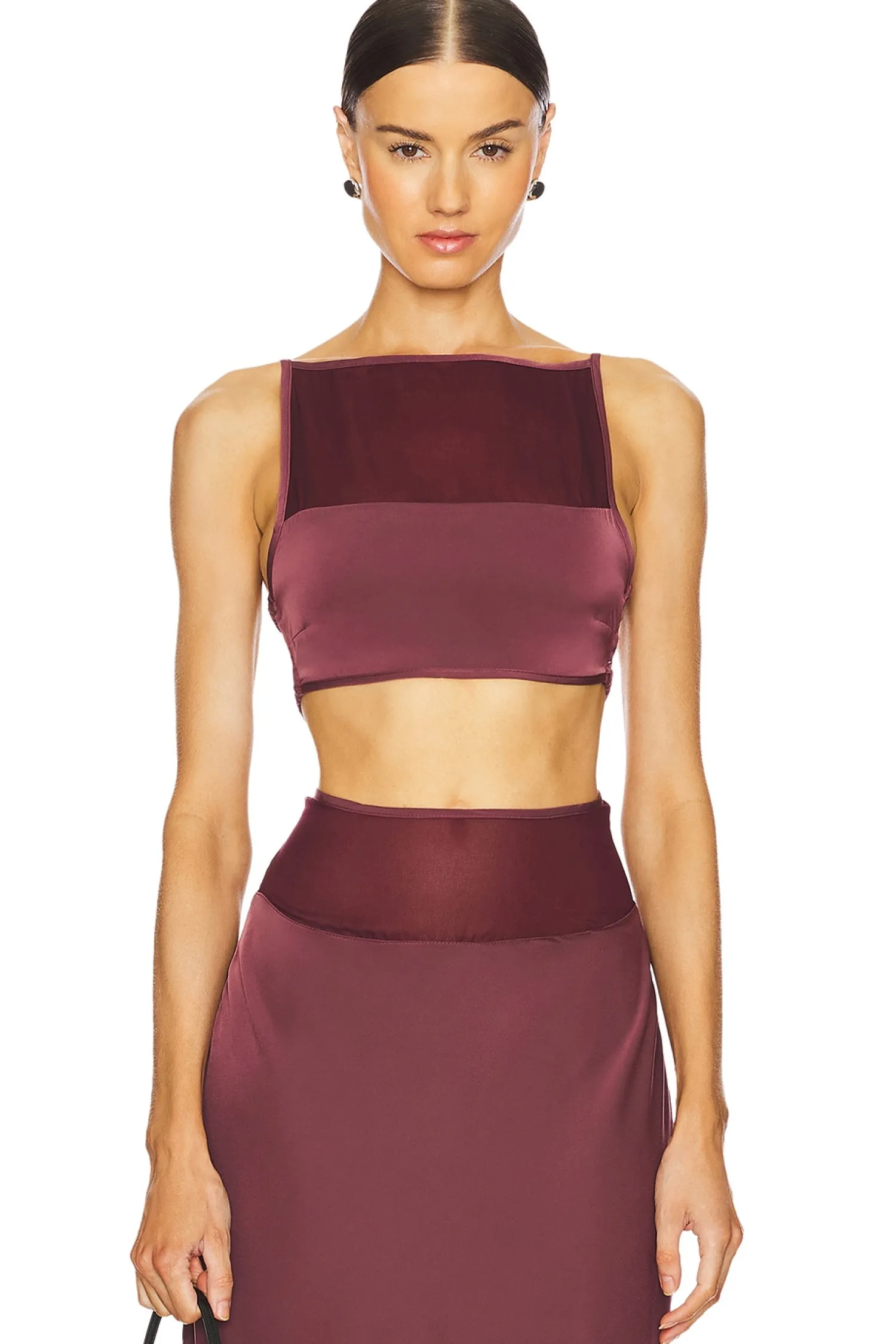 Women WeWoreWhat Matching Sets>Square Neck Cami