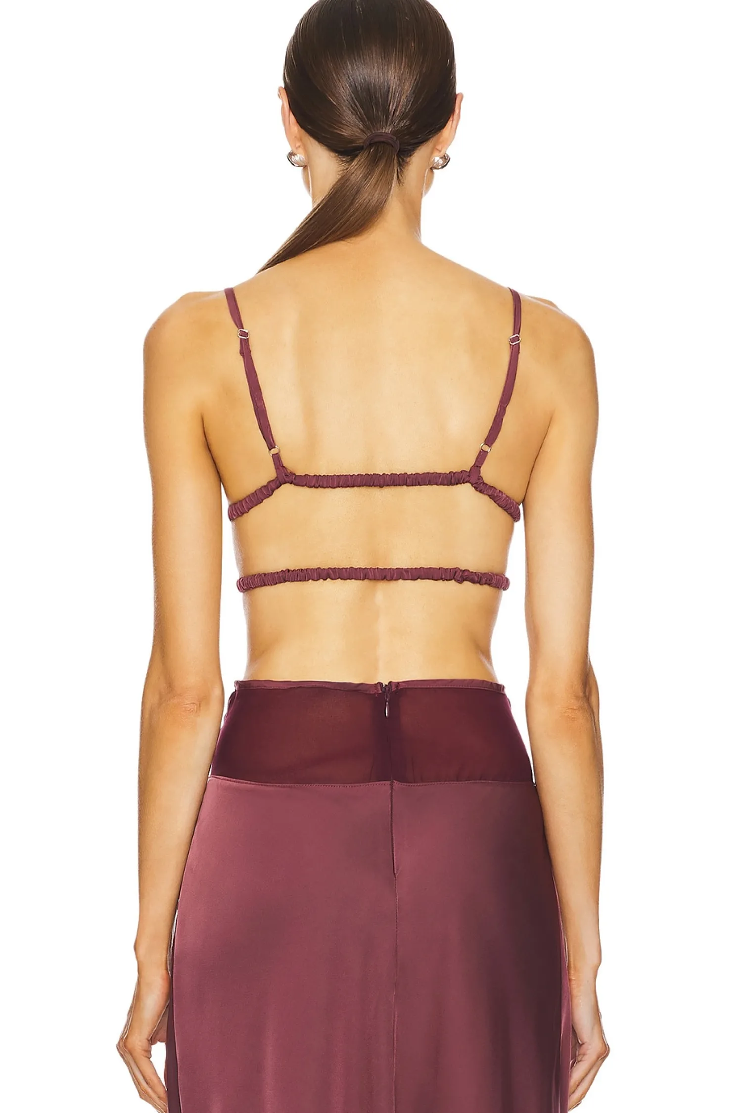 Women WeWoreWhat Matching Sets>Square Neck Cami