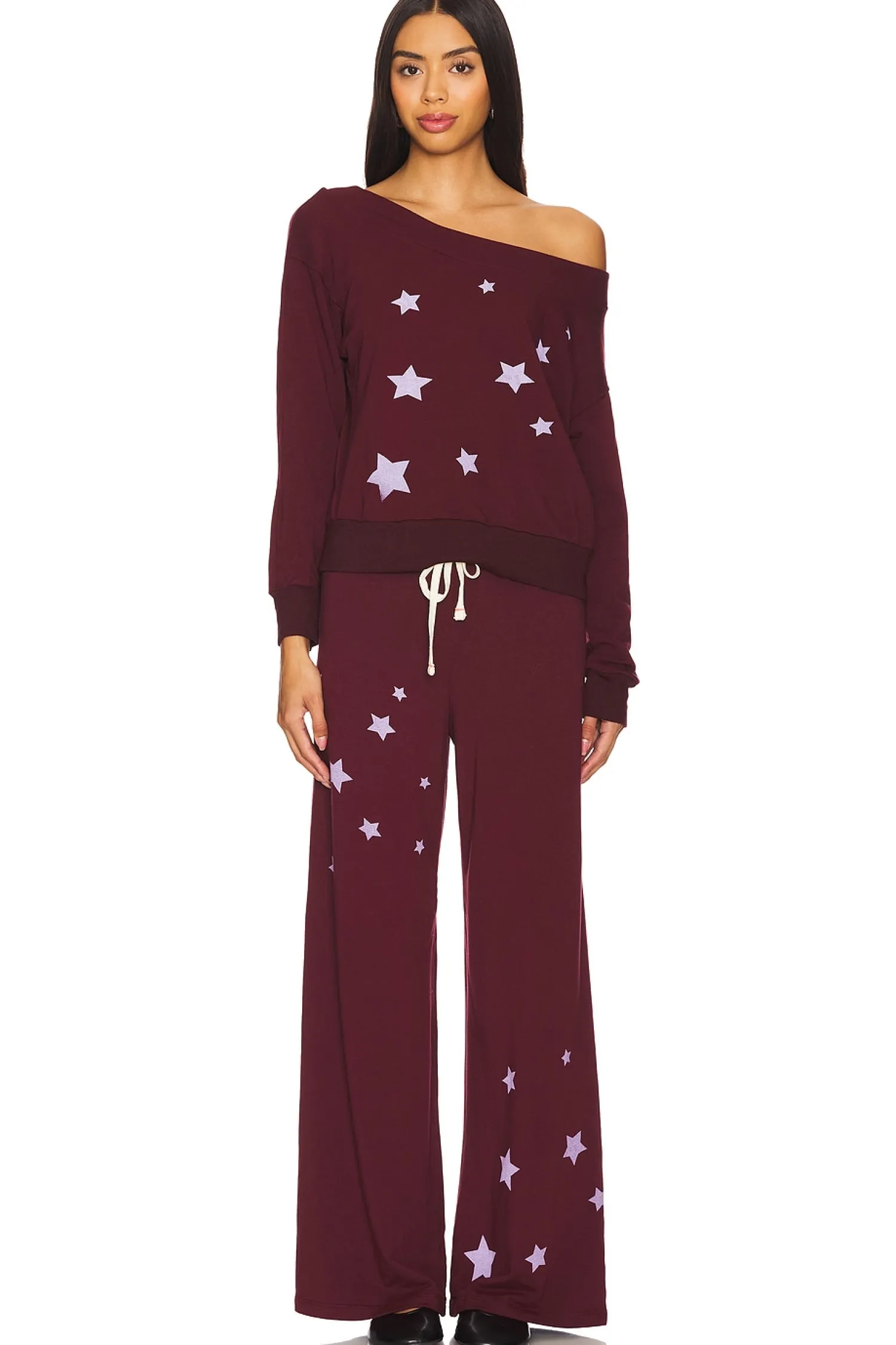 Women SUNDRY Pants|Matching Sets>Stars Wide Leg Pant