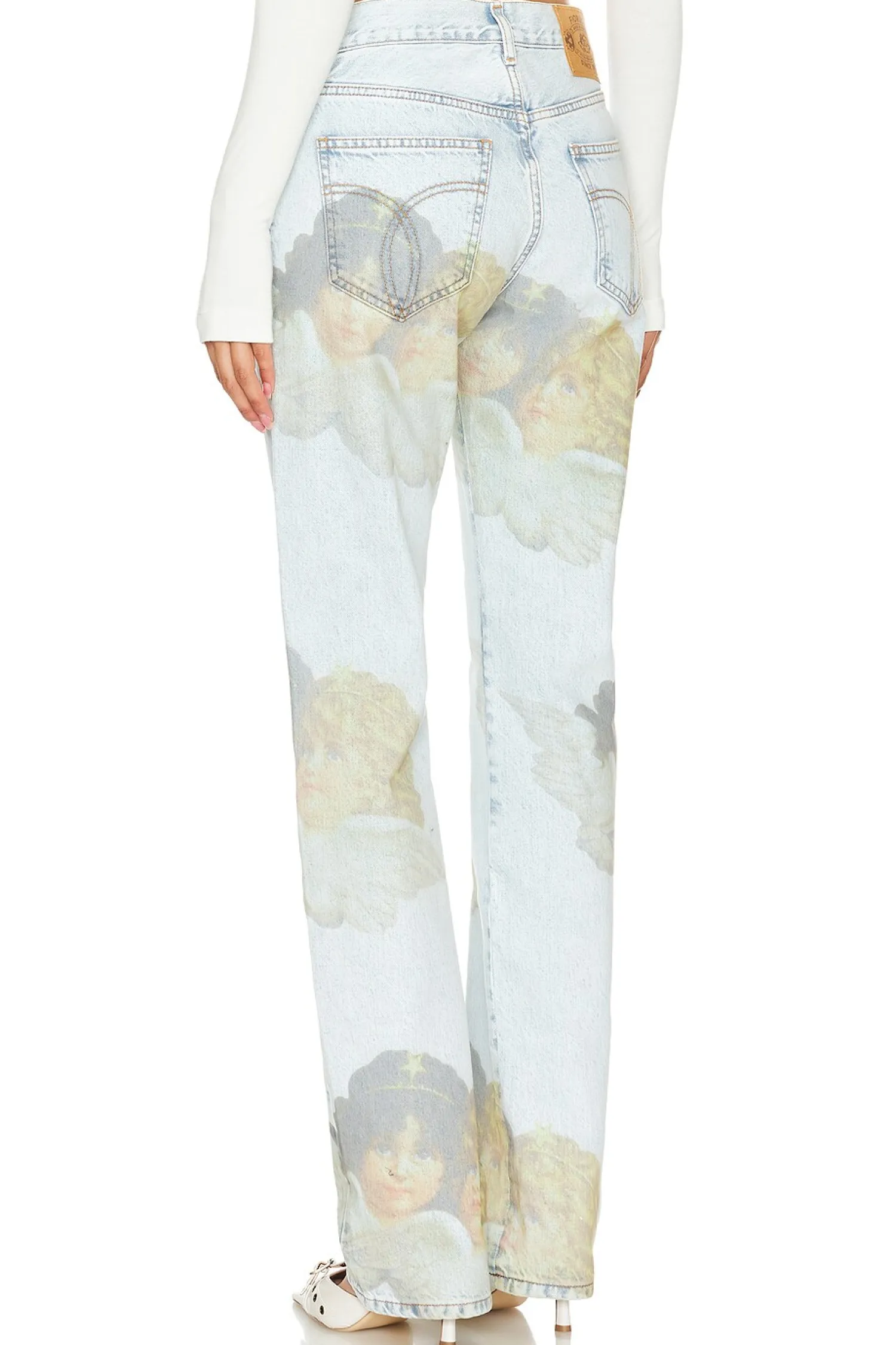 Women FIORUCCI Pants>Straight Fit Jeans