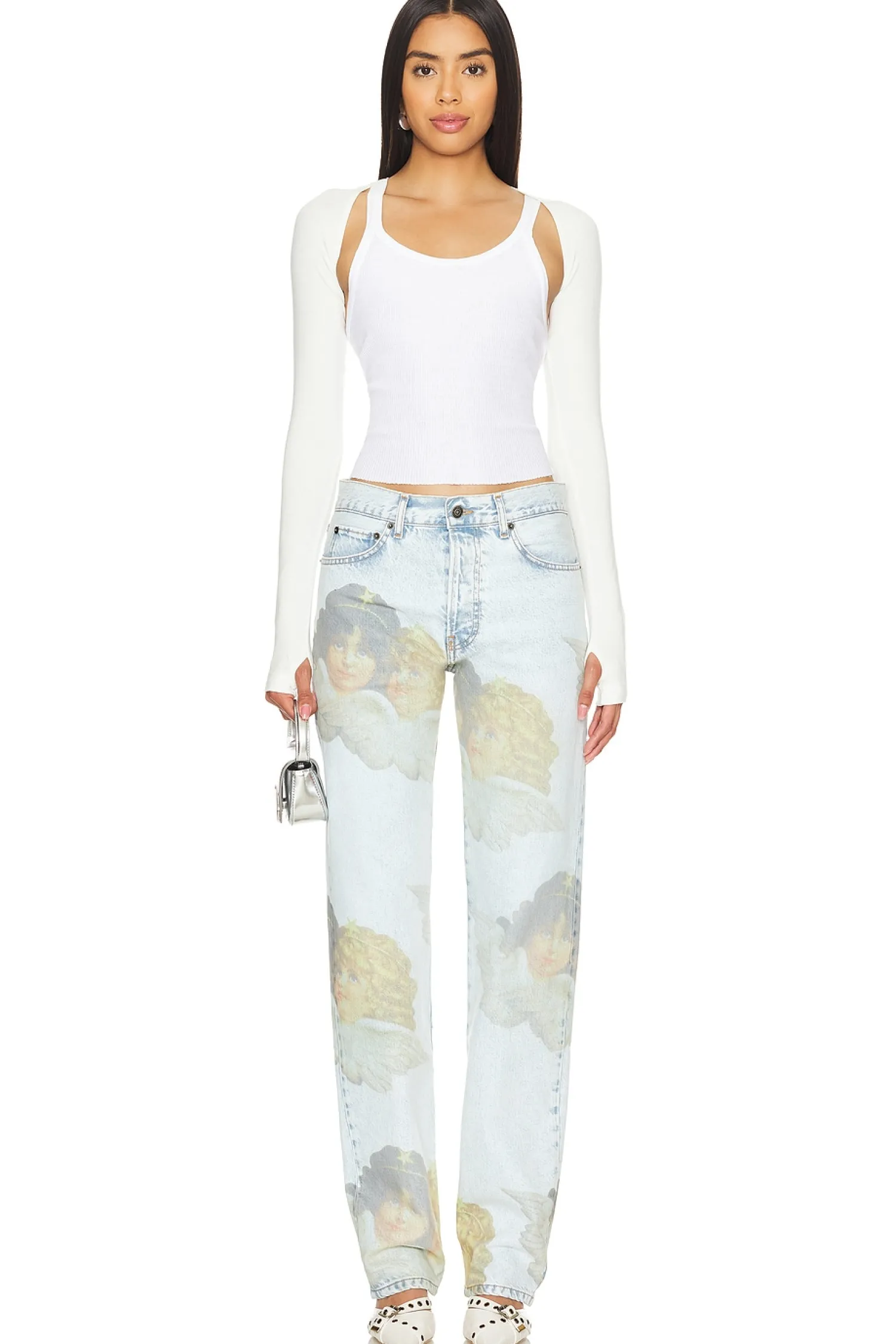 Women FIORUCCI Pants>Straight Fit Jeans
