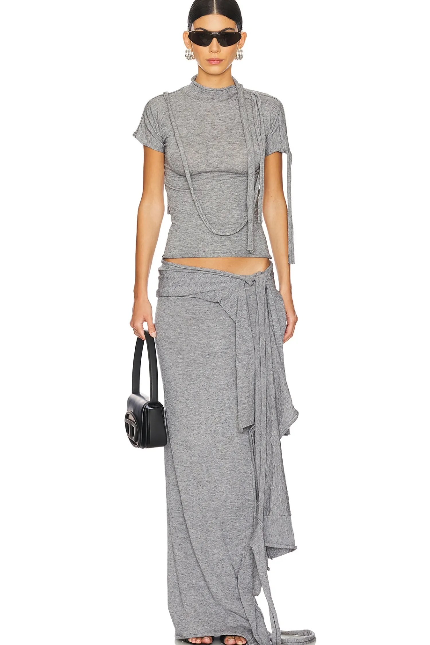 Women Ottolinger Matching Sets>Strap T-shirt