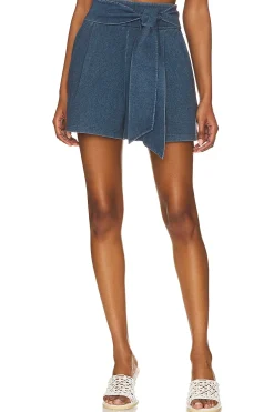 Women Susana Monaco Matching Sets>Stretch Denim Shorts