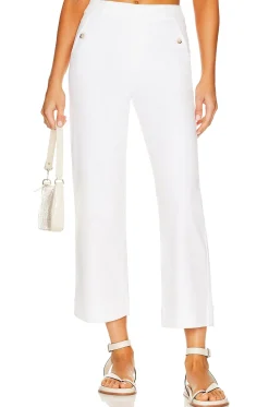 Women SPANX Pants>Stretch Twill Cropped Wide Leg Pant