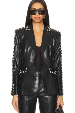 Women Cinq a Sept Jackets & Coats>Studded Milly Jacket