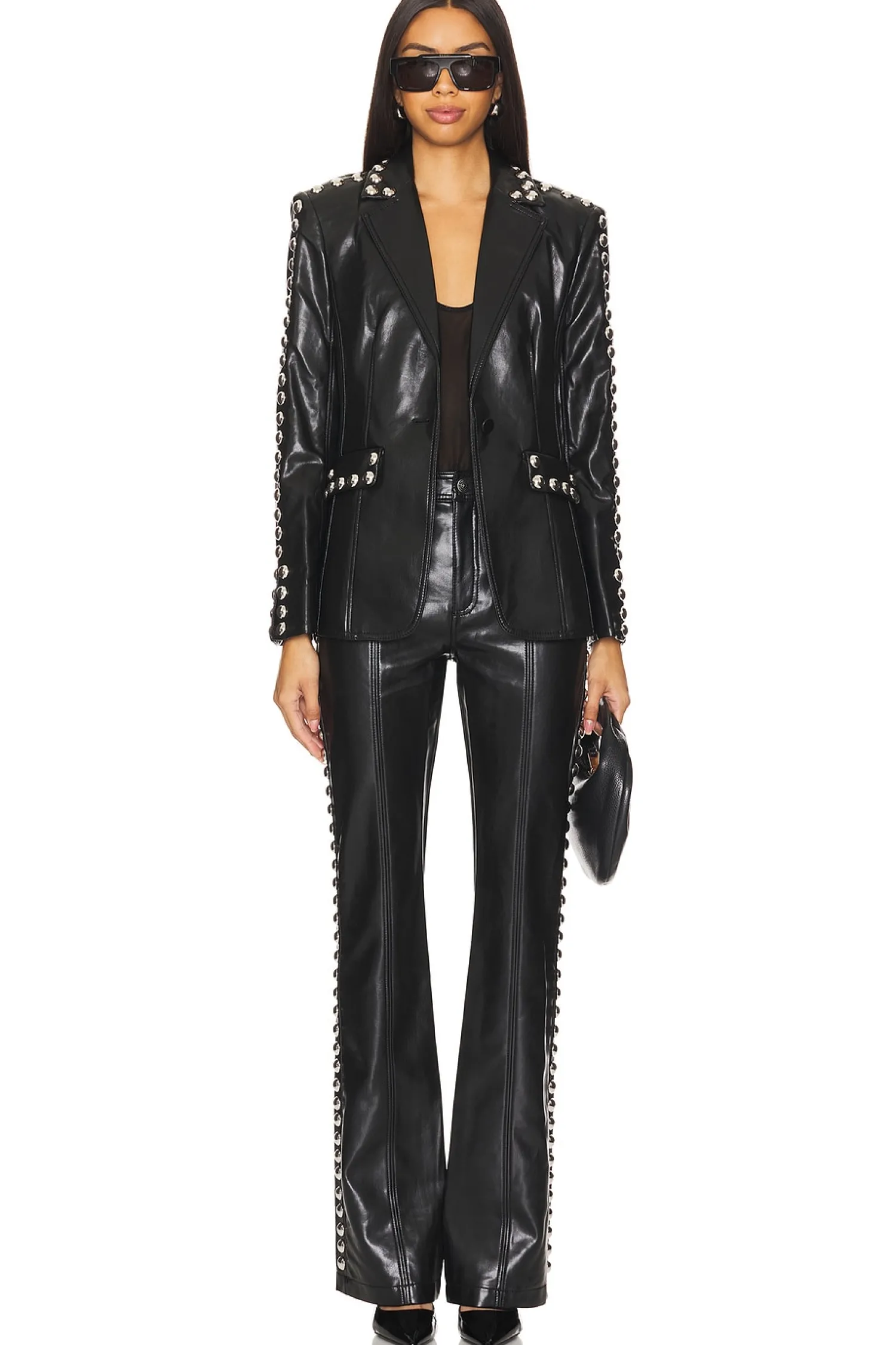 Women Cinq a Sept Jackets & Coats>Studded Milly Jacket