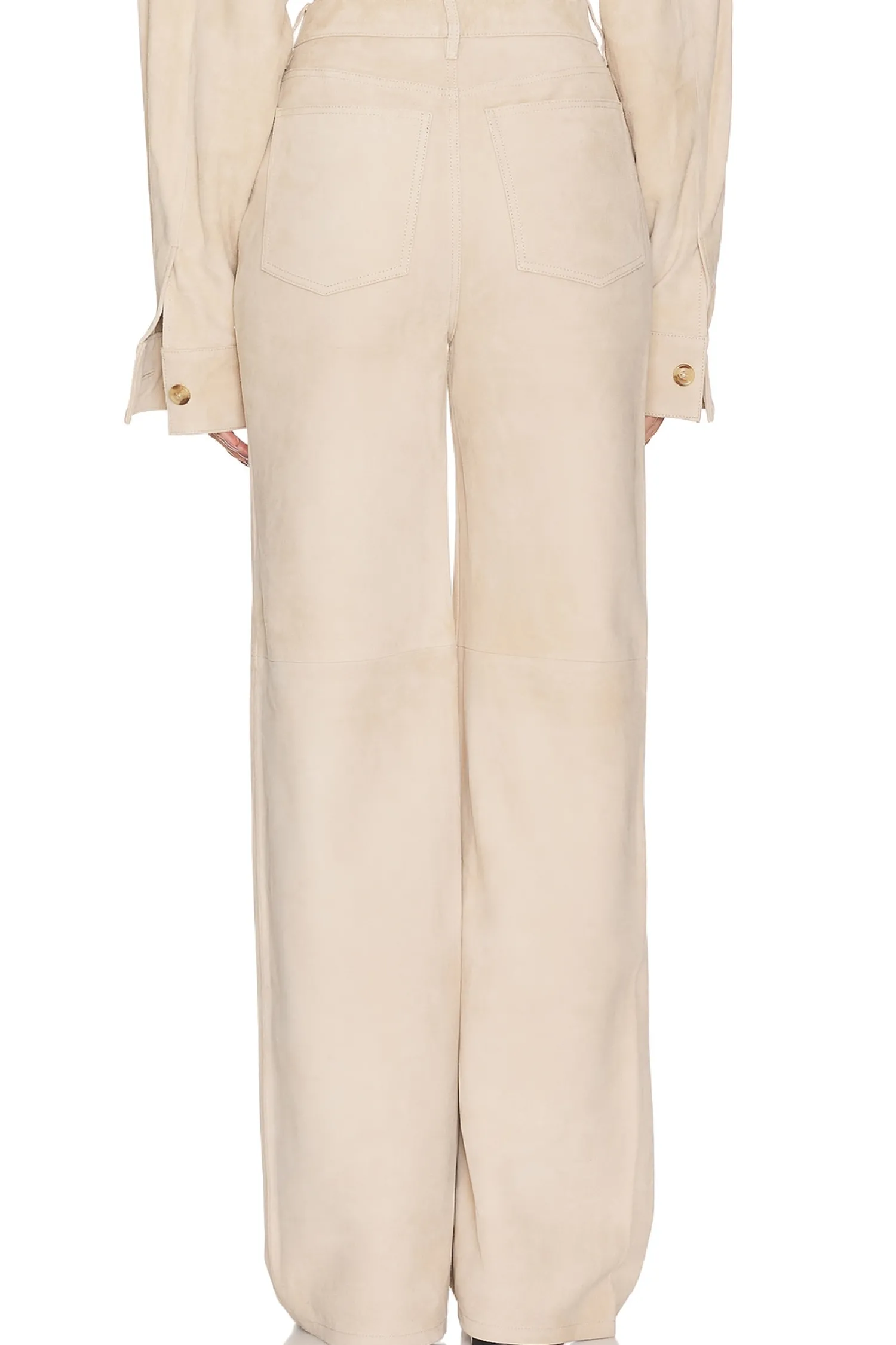 Women Helsa Pants>Suede 5 Pocket Pants