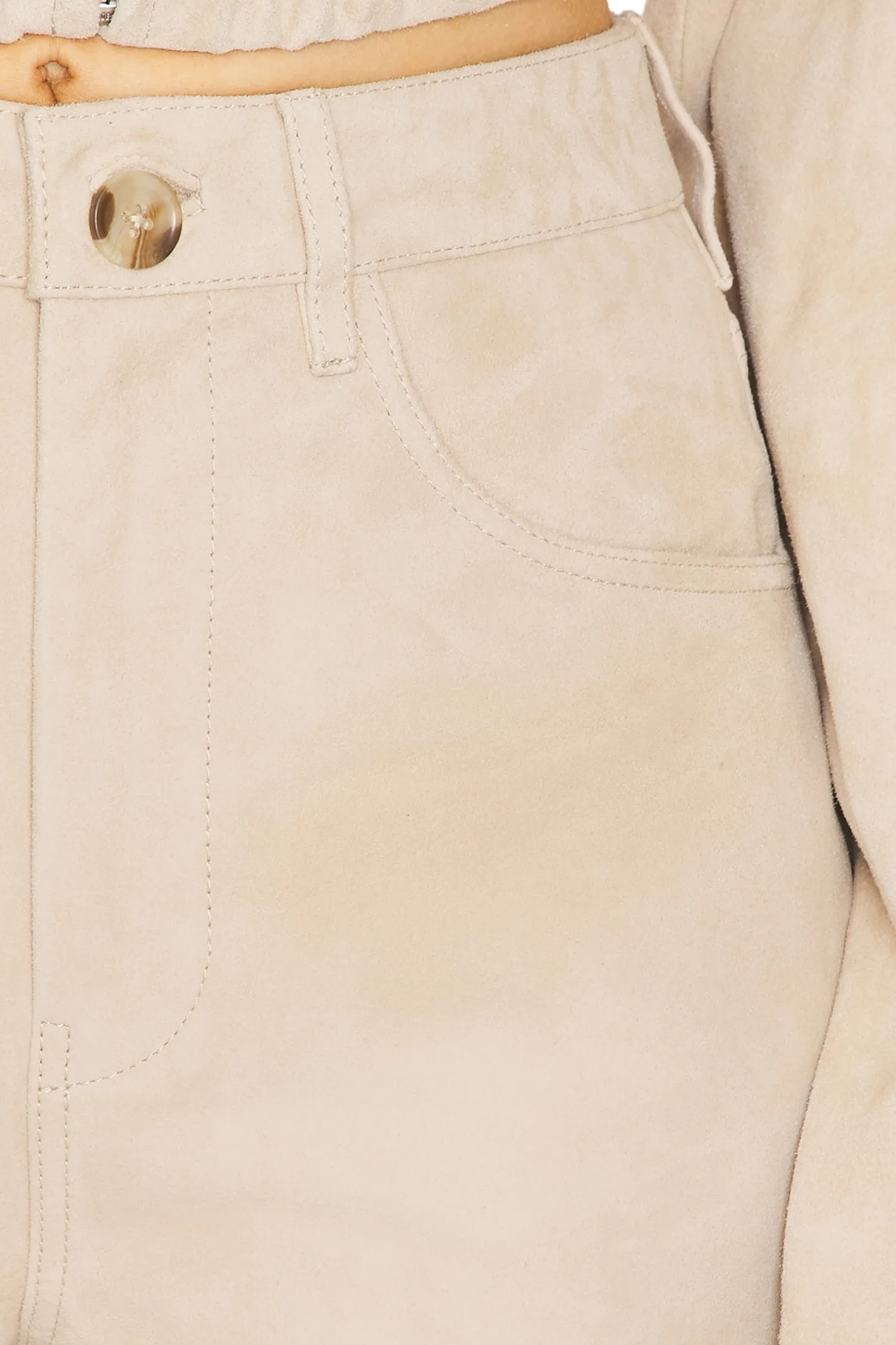 Women Helsa Pants>Suede 5 Pocket Pants