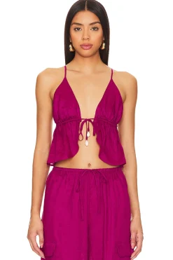 Women LSPACE Matching Sets>Sundown Top