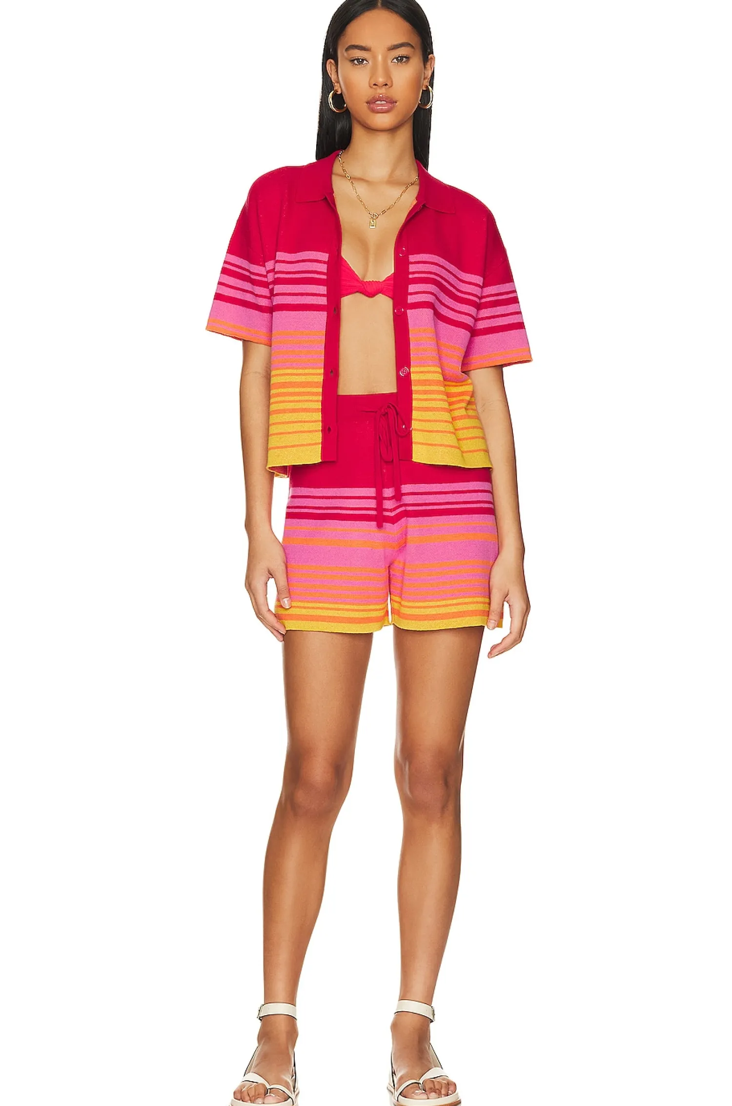 Women MONROW Loungewear>Sweater Easy Shorts