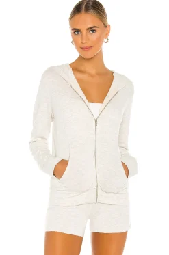 Women MONROW Loungewear>Supersoft Zip Up Hoodie