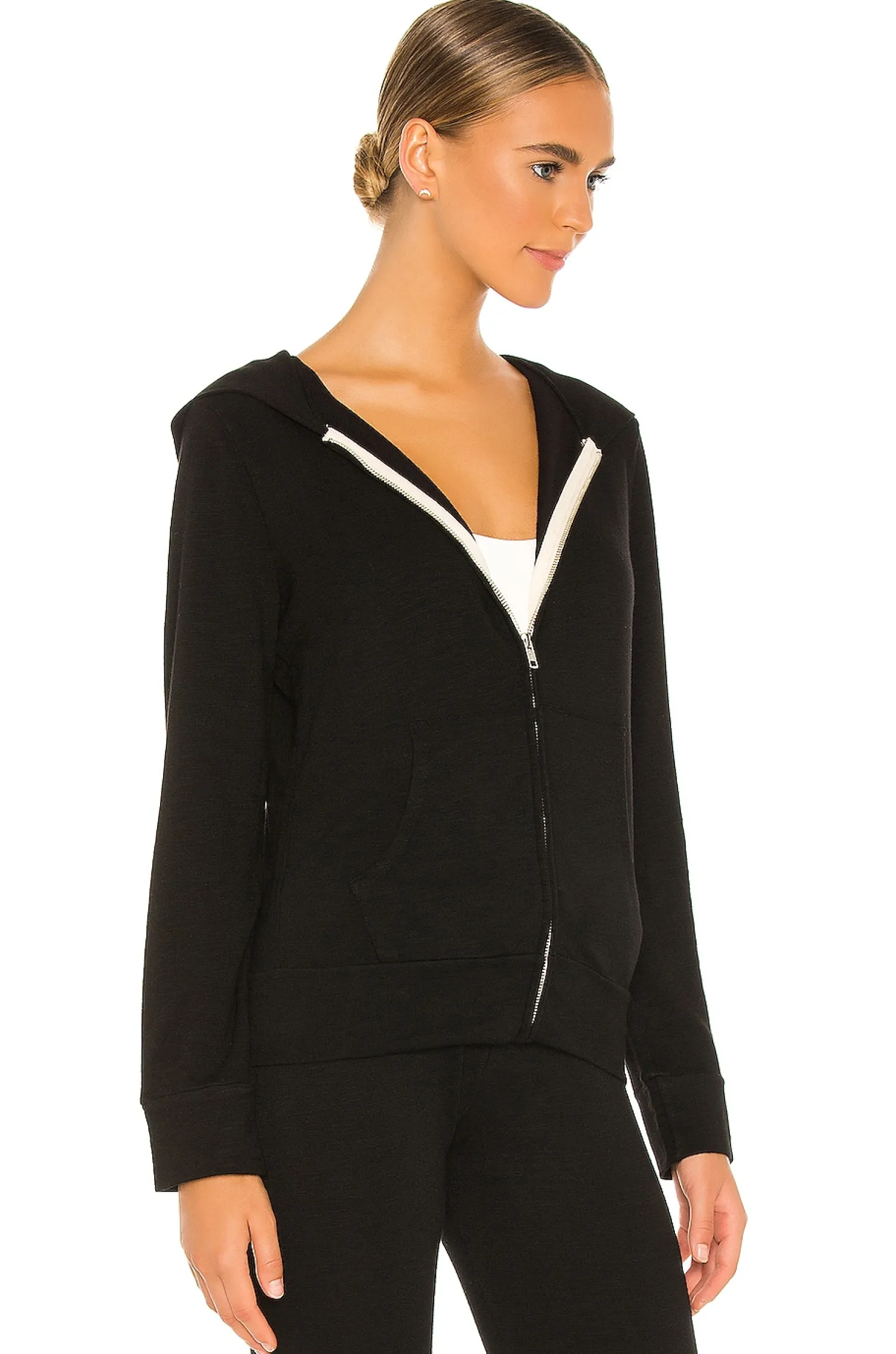 Women MONROW Loungewear>Supersoft Zip Up Hoodie