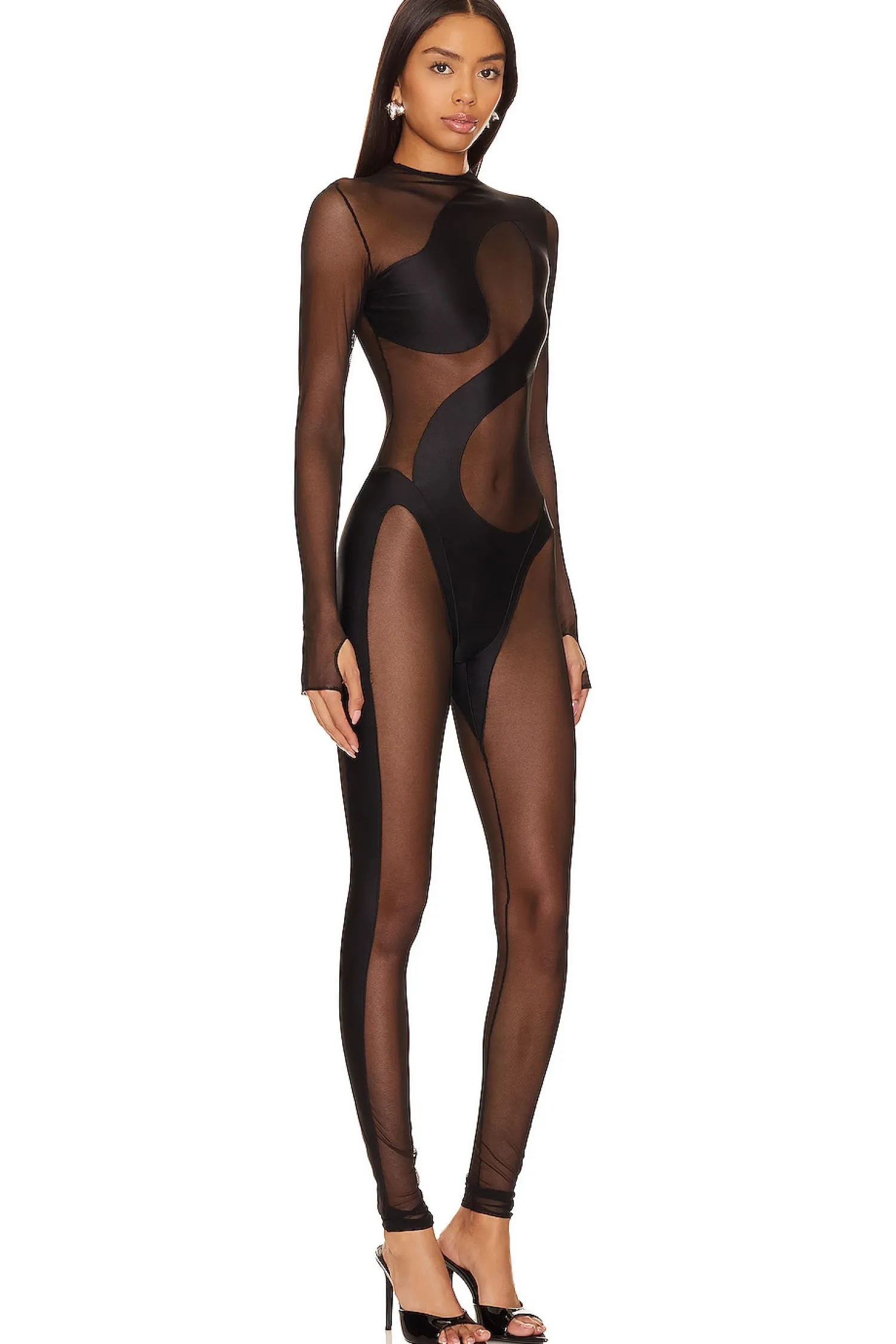 Women Mother of All Jumpsuits>Swan Catsuit