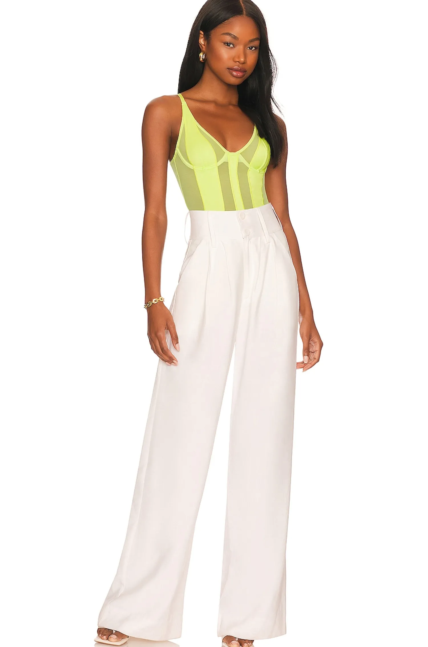 Women OW Collection Lingerie & Sleepwear>Swirl Bodysuit