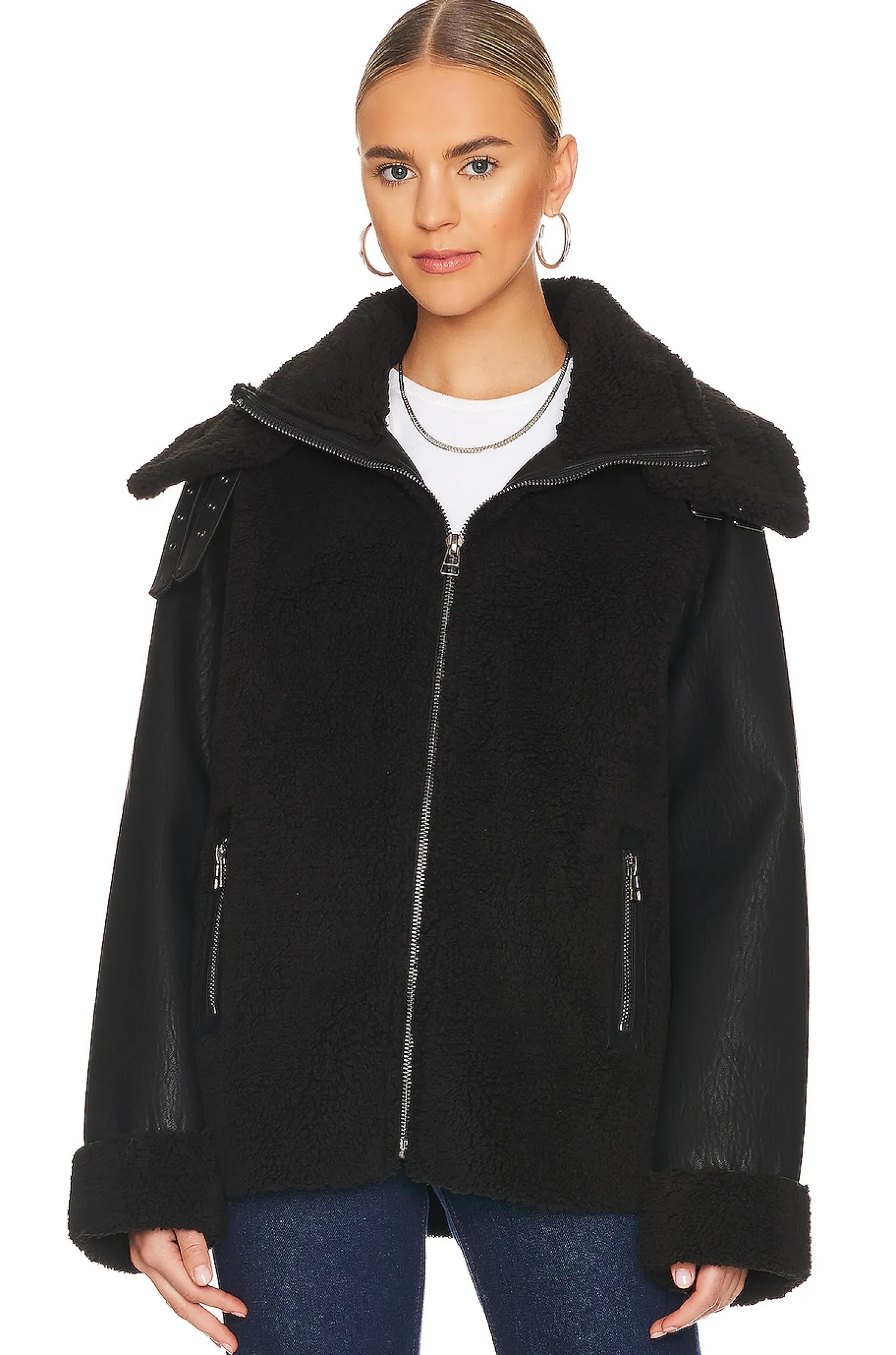 Women Unreal Fur Jackets & Coats>Symbiosis Faux Fur Jacket