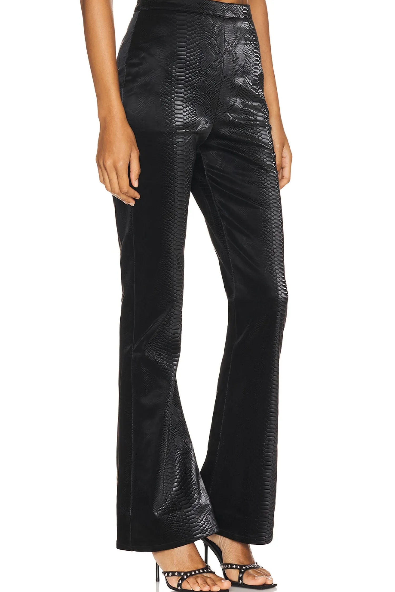 Women superdown Pants>Tabitha Faux Leather Pant