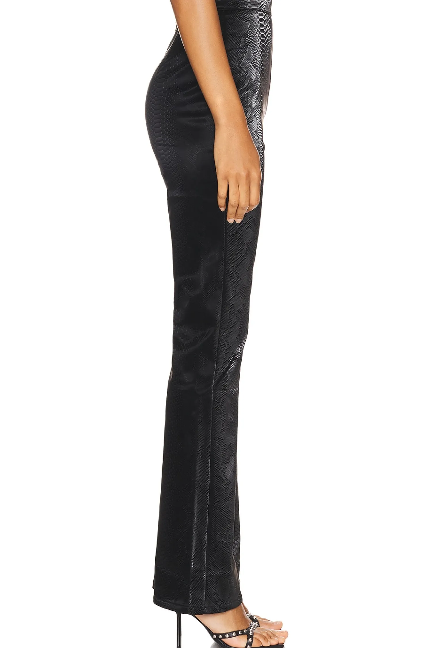 Women superdown Pants>Tabitha Faux Leather Pant