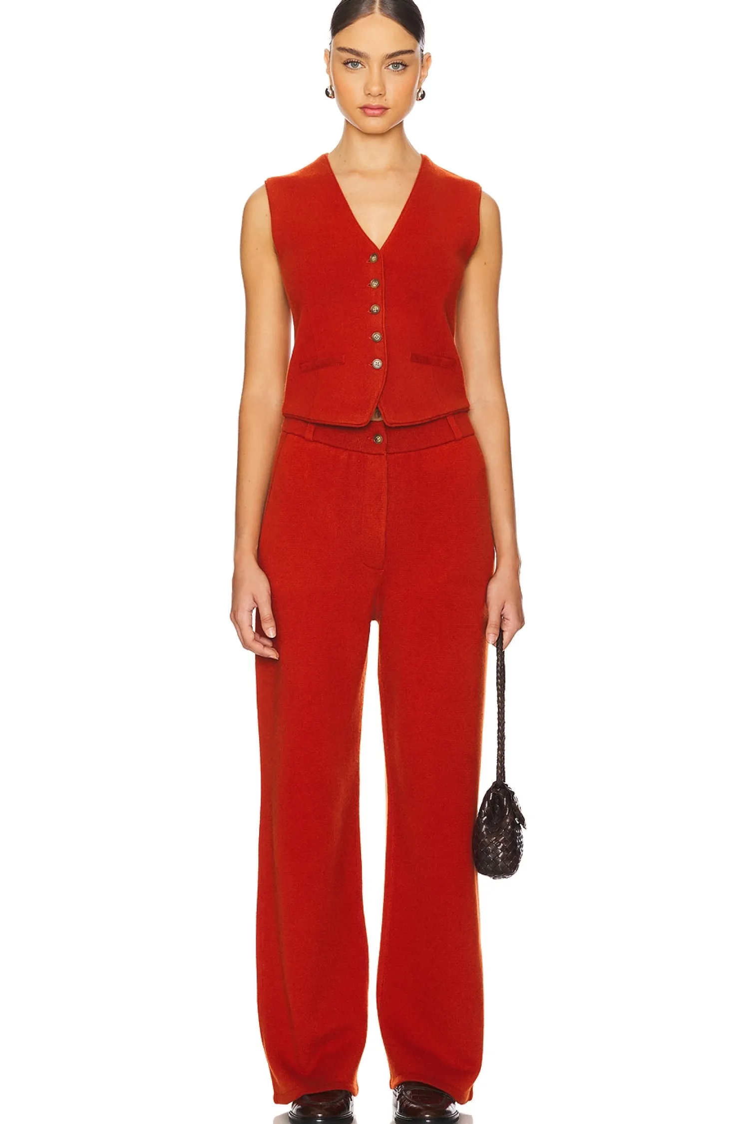 Women Guest In Residence Pants|Matching Sets>Tailored Cashmere Pant