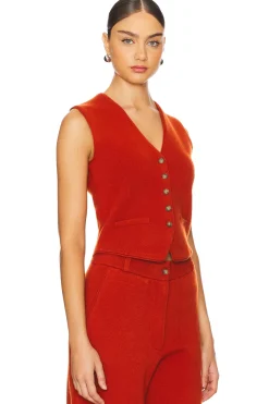 Women Guest In Residence Matching Sets>Tailored Cashmere Vest
