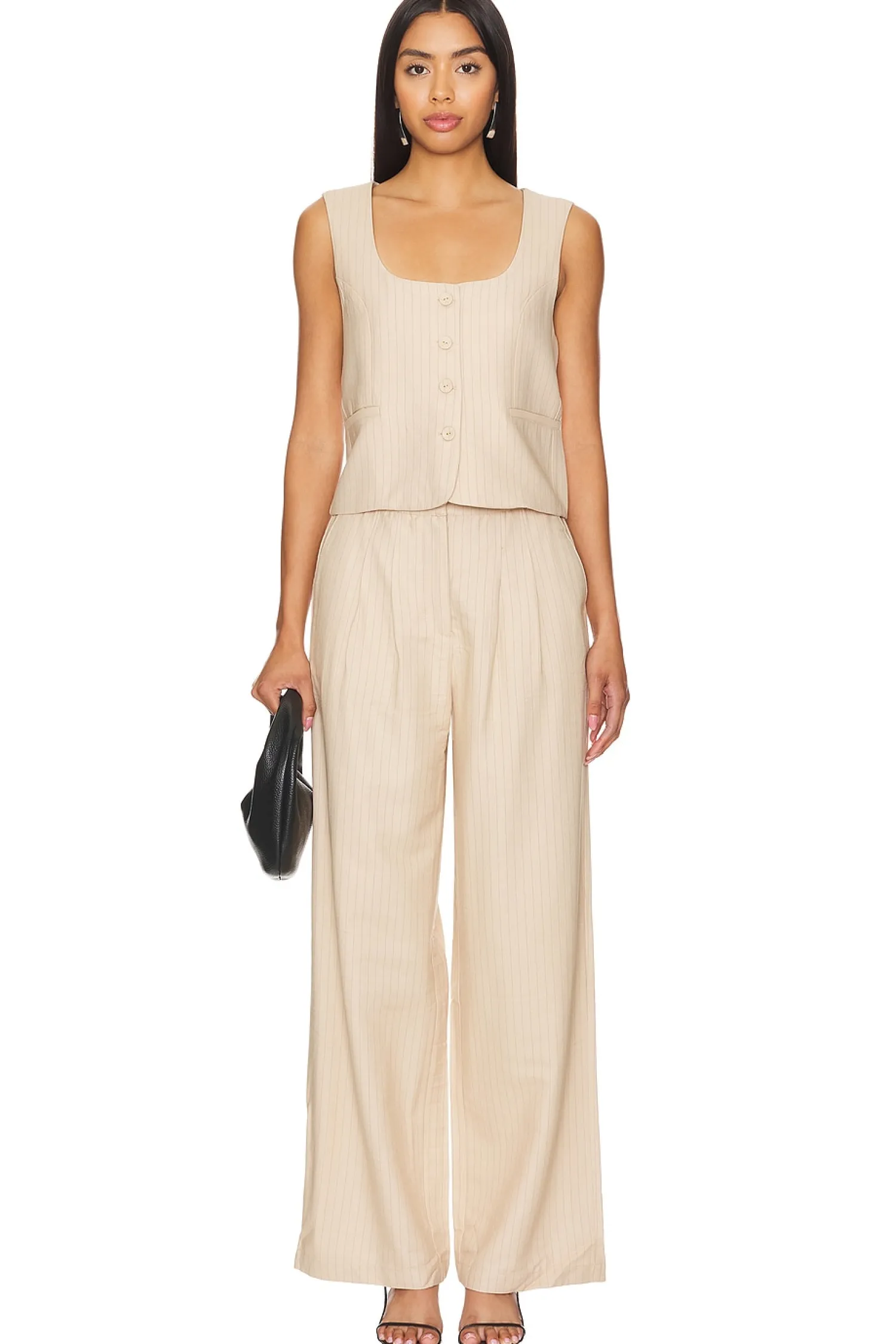 Women WeWoreWhat Matching Sets>Tailored Pant