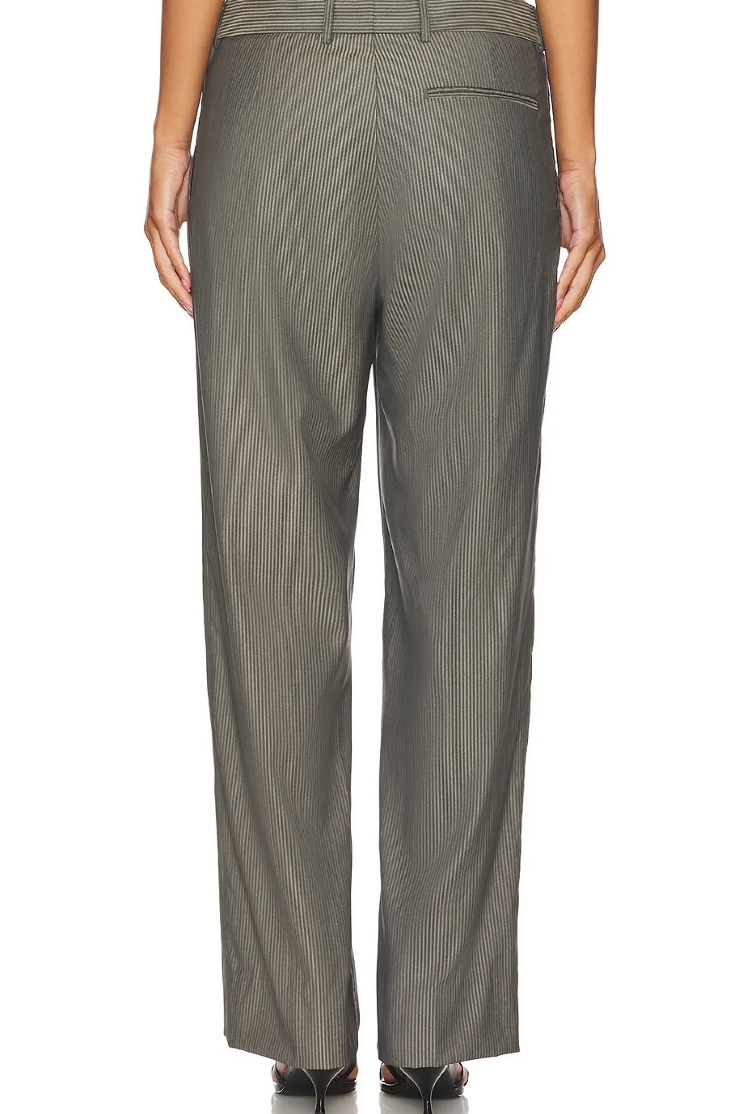 Women Apres Studio Pants>Tailored Wool Pant