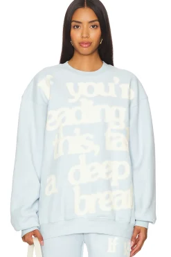 Women The Mayfair Group Loungewear>Take A Deep Breath Crewneck
