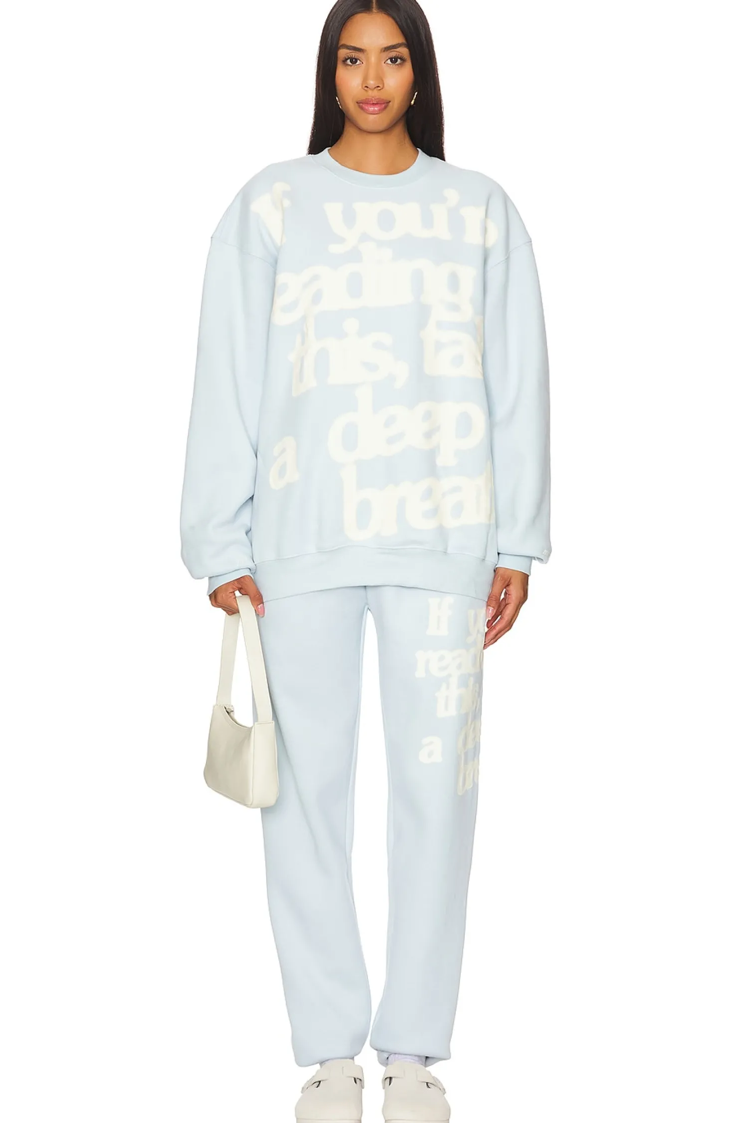 Women The Mayfair Group Loungewear>Take A Deep Breath Crewneck