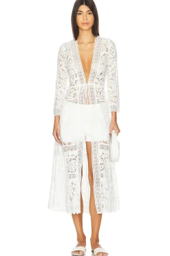Women Alice + Olivia Jackets & Coats>Talia Drawstring Robe