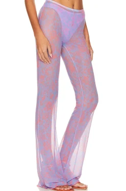 Women Only Hearts Pants>Tangerine Dreams Bell Pants