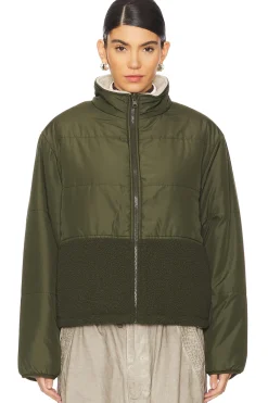 Women Velvet by Graham & Spencer Jackets & Coats>Tasha Reversible Puffer Sherpa Jacket