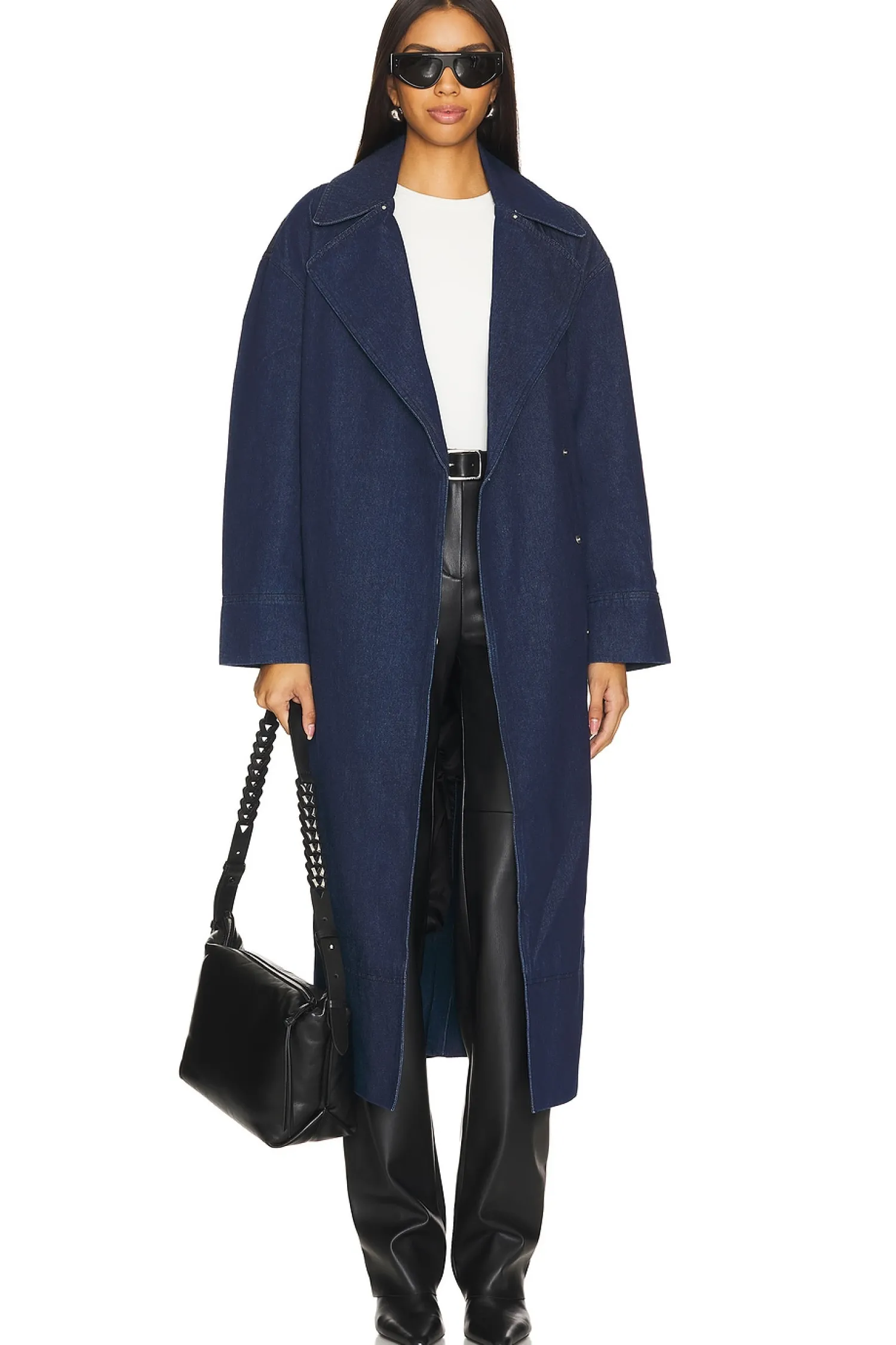 Women Apparis Jackets & Coats>Tate Denim Trench Coat
