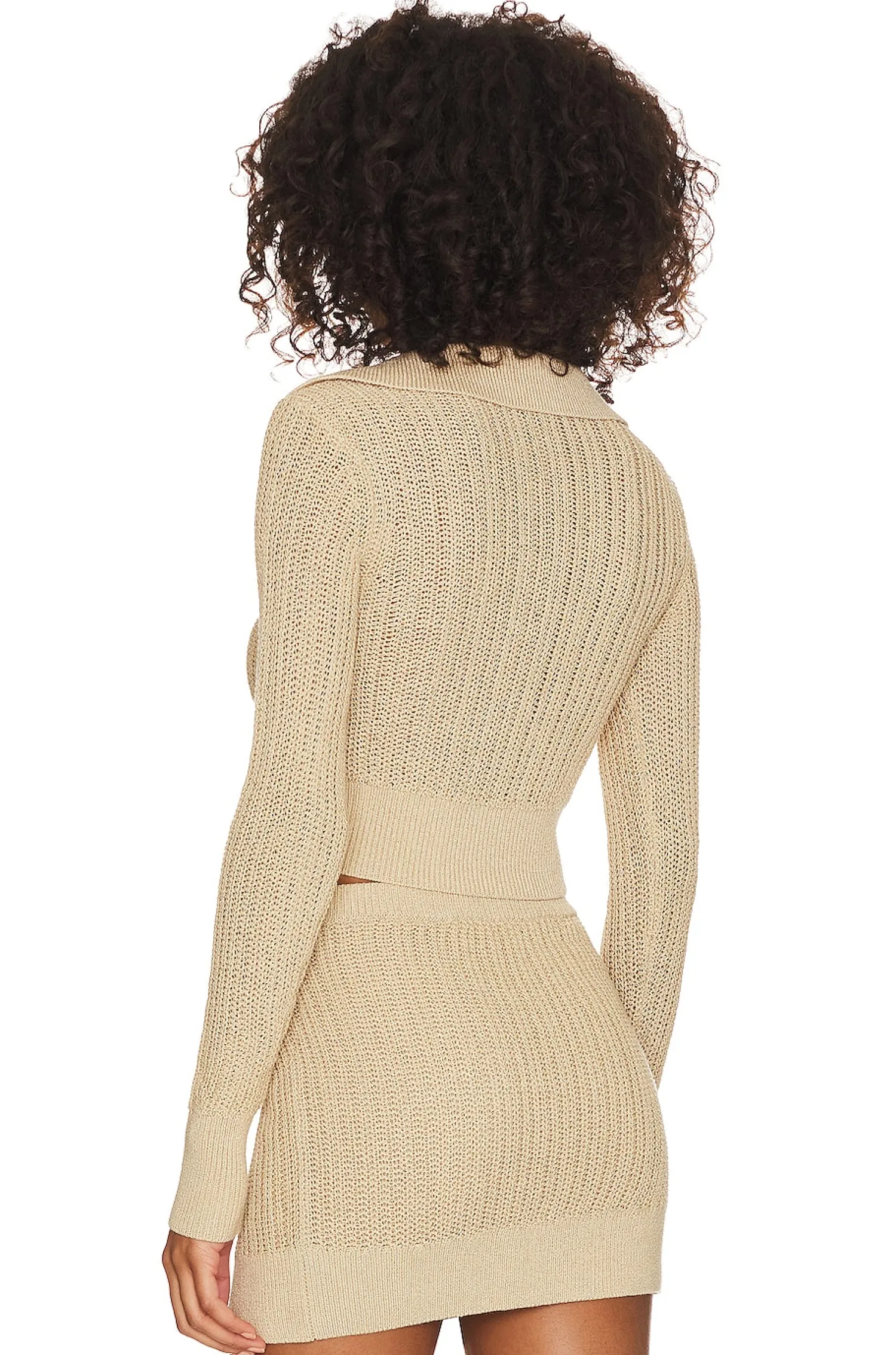 Women L'Academie Matching Sets>Tazia Polo Knit Top