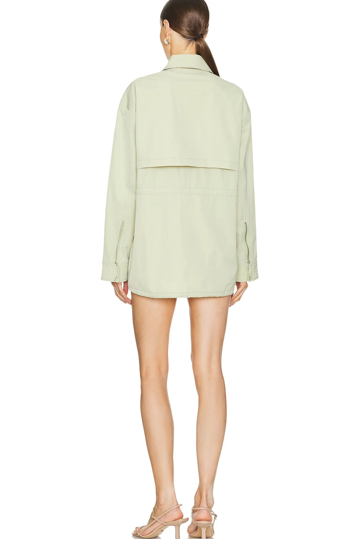 Women GRLFRND Jackets & Coats>Tech Gabardine Parka Jacket