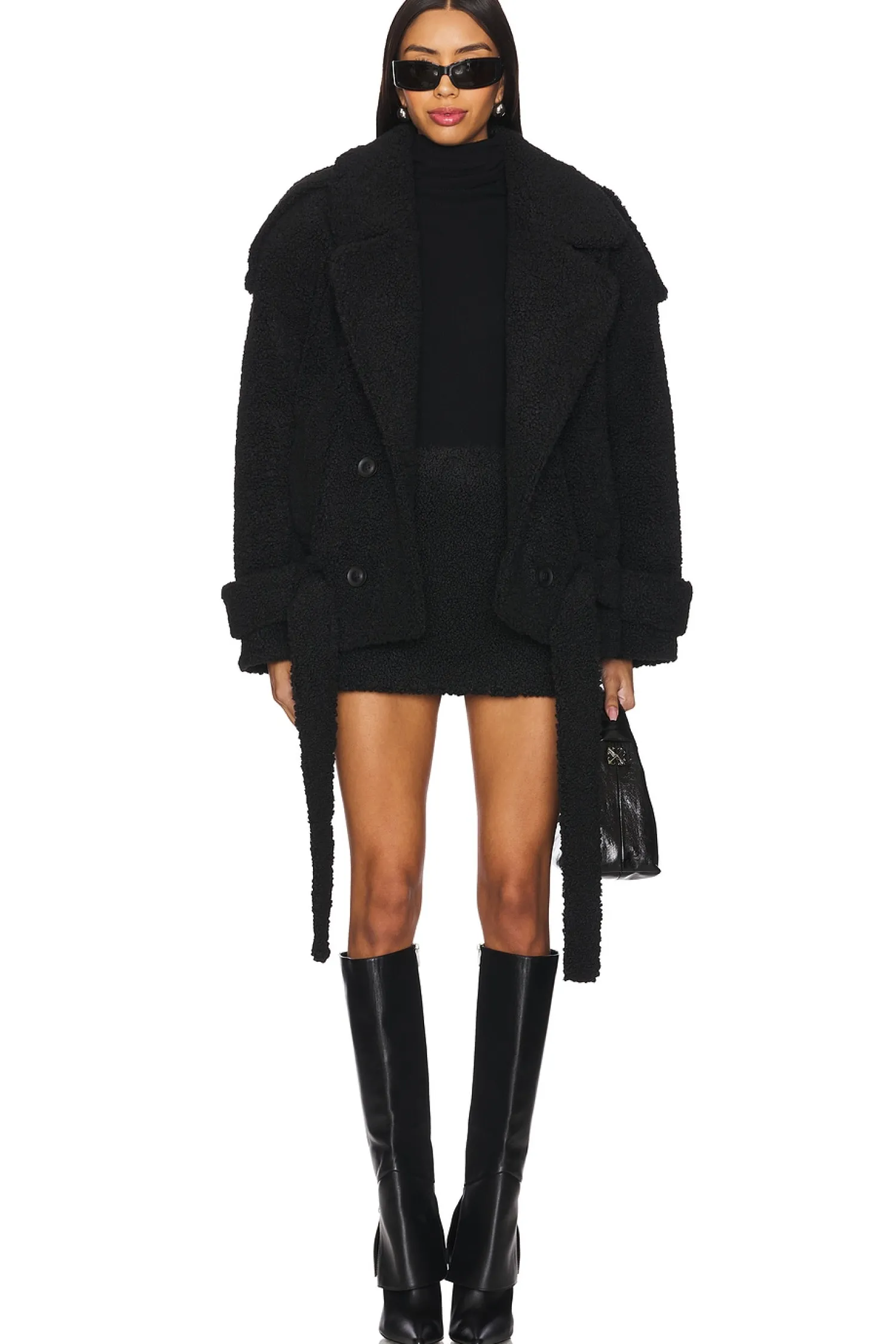 Women SELMACILEK Matching Sets>Teddy Mini Skirt