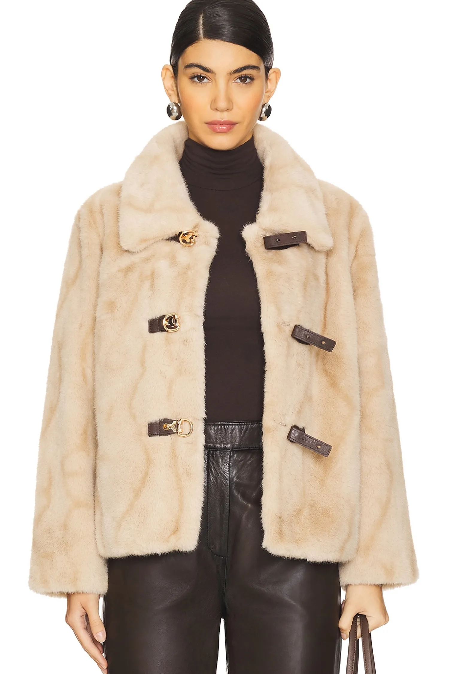 Women HEARTLOOM Jackets & Coats>Tegan Faux Fur Coat