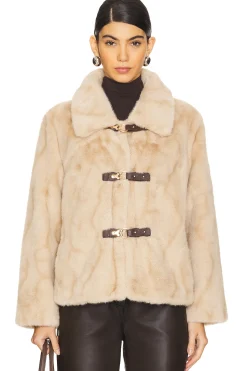 Women HEARTLOOM Jackets & Coats>Tegan Faux Fur Coat