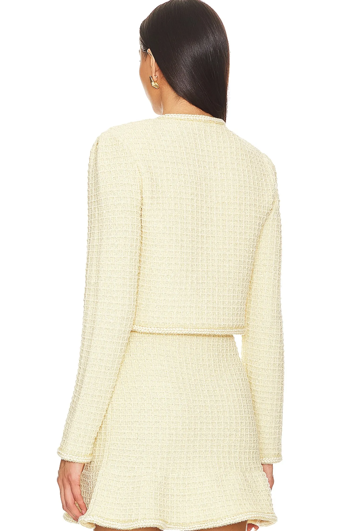 Women self-portrait Matching Sets|Jackets & Coats>Textured Knit Jacket