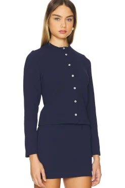 Women DONNI. Matching Sets>The Box Weave Stretch Cardi