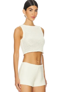 Women Solid & Striped Matching Sets>The Celeste Top