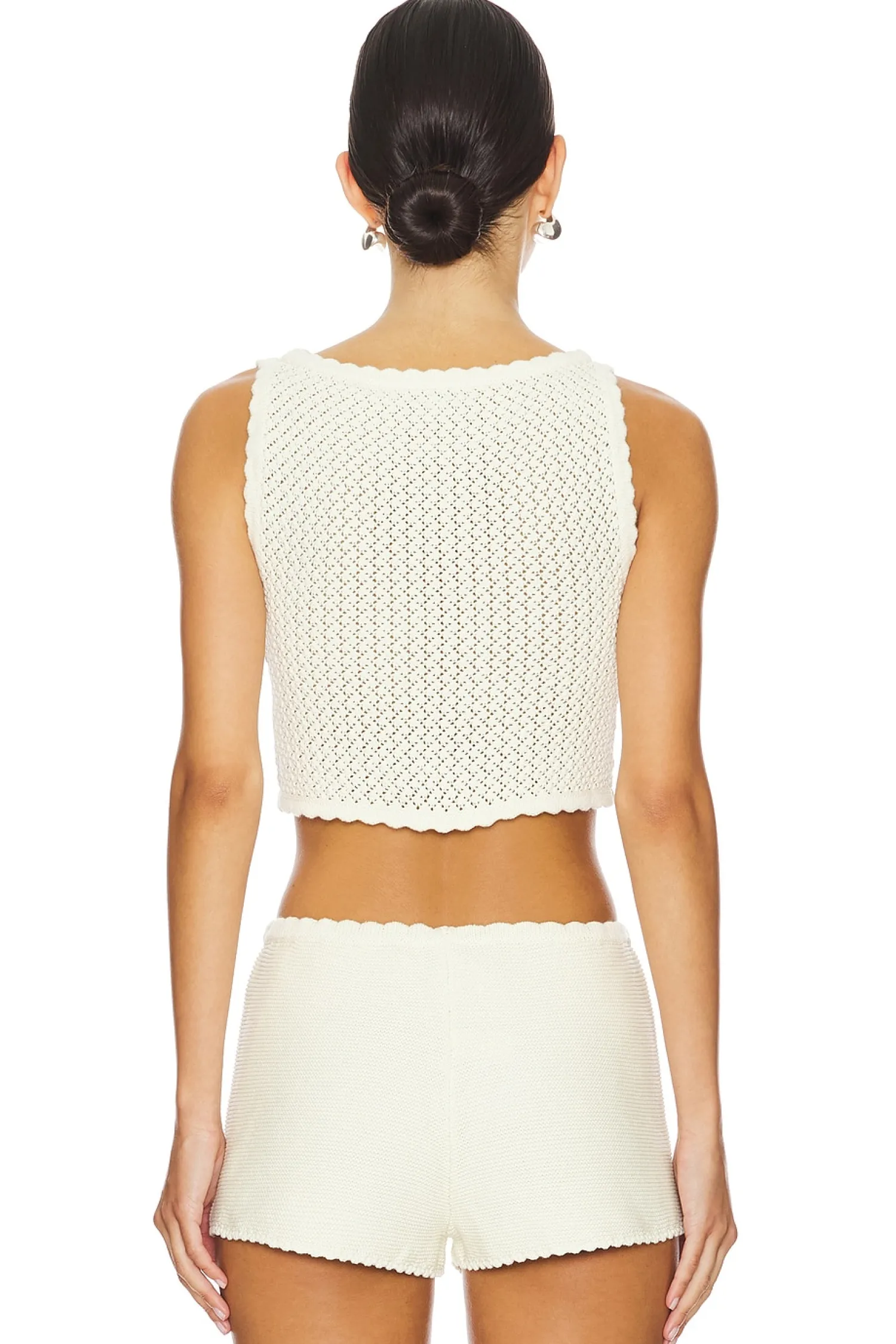 Women Solid & Striped Matching Sets>The Celeste Top