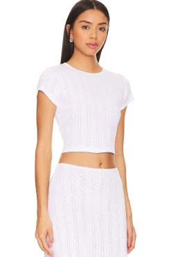 Women Cou Cou Intimates Matching Sets>The Cropped Baby Tee